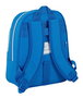 Safta Mochila Infantil Adaptable Carro Rcd Espanyo - Sac à dos enfant pour poussette, 27 x 33 x 10 cm, Polyester 600D, Blanc et Bleu