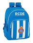 Safta Rcd Mochila doble adapt.carro Sac à dos double pour caddie Espagnol 32 x 42 x 15 cm Polyester 600D Blanc et Bleu