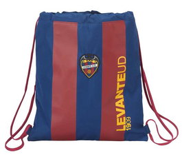 Safta Sac à dos plat pour enfants, sac d'école 35x40 cm, polyester 600D, bleu et grenat, 3 ans