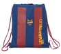 Safta Sac à dos plat pour enfants, sac d'école 35x40 cm, polyester 600D, bleu et grenat, 3 ans