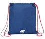 Safta Sac à dos plat pour enfants, sac d'école 35x40 cm, polyester 600D, bleu et grenat, 3 ans