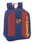 Safta Mochila - Sac à dos pour crèche adapté au chariot, dimensions 22 x 27 x 10 cm, couleur bleu et grenat, polyester 600D