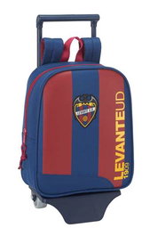 Safta Mochila Guarderia C/Ruedas Levante U.D. - Sac à dos à roulettes pour crèche, 22x28x10 cm, 3 ans, Polyester 600D, Azul y Grante