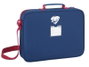 Safta Cartera Extraescolares Levante U.D. - Sacoche 38 x 28 x 6 cm - Polyester 600D - Bleu et Grenat - Recommandé 3 ans