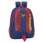 Safta - Sac à dos transformable en caddie pour enfant, 32 x 44 x 16 cm, Polyester 600D, Bleu et Grenat - À partir de 3 ans