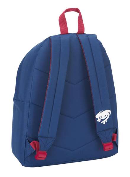 Safta Sac à dos Levante U.D., dimensions 33 x 42 x 15 cm, en polyester 600D, bleu et grenat, âge recommandé 3 ans
