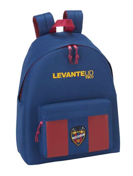 Safta Sac à dos Levante U.D., dimensions 33 x 42 x 15 cm, en polyester 600D, bleu et grenat, âge recommandé 3 ans