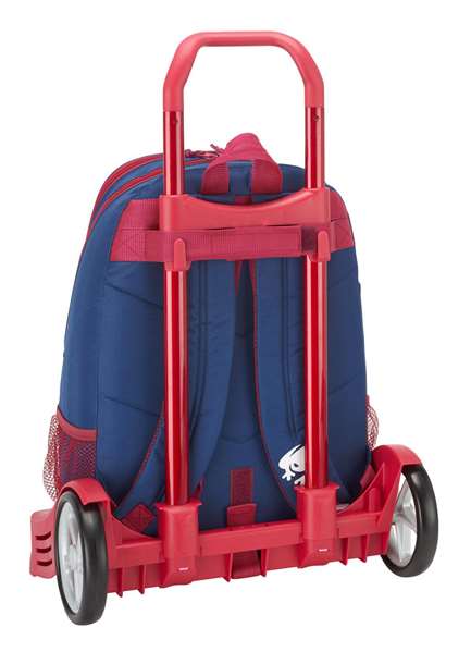 Safta MOCH 665+ - Carro Evolution Levante U.D. - Sac à roulettes pour enfant 3 ans - Polyester 600D - 32 x 44 x 16 cm - Azul y Grante
