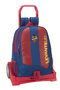 Safta MOCH 665+ - Carro Evolution Levante U.D. - Sac à roulettes pour enfant 3 ans - Polyester 600D - 32 x 44 x 16 cm - Azul y Grante