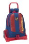 Safta MOCH 665+ - Carro Evolution Levante U.D. - Sac à roulettes pour enfant 3 ans - Polyester 600D - 32 x 44 x 16 cm - Azul y Grante