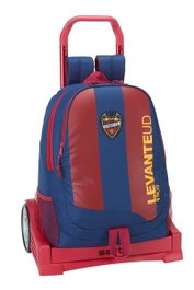 Safta Set Sac à Dos et Chariot Evolution Levante Bleu et Vert