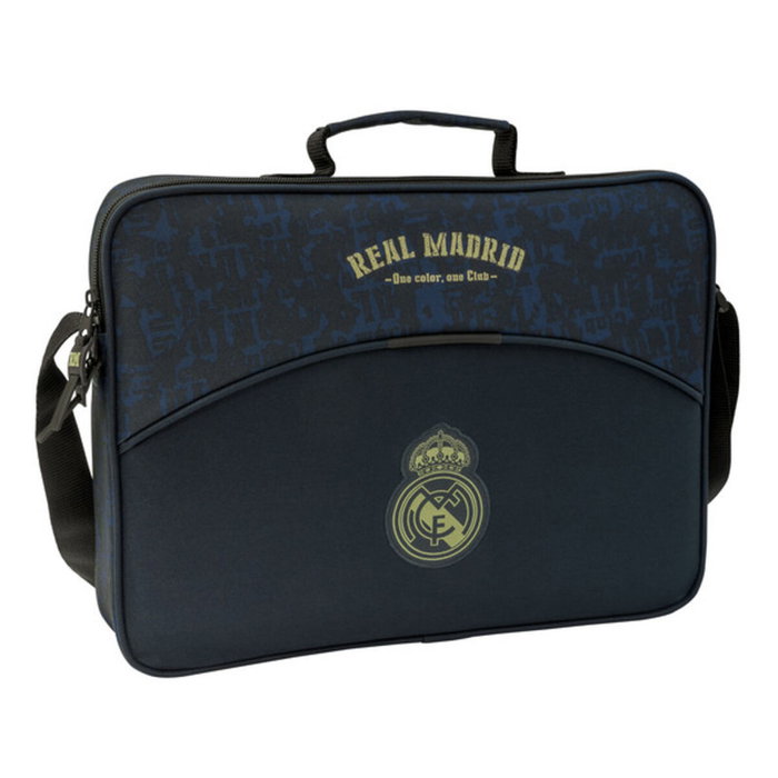 Cartable d'école Real Madrid C.F. Blue marine (38 x 28 x 6 cm) Cartable d'école Real Madrid C.F. Blue marine (38 x 28 x 6 cm)