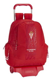Safta Moch 662+Carro 905 Sac à Dos Très Sportif De Gijo Rouge pour Enfant 3 ans, 32x43x17 cm, Polyester 600D