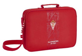 Safta Sacoche extra-scolaire Real Sporting 38x28x6 cm, polyester 600D, rouge