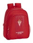 Safta Sporti Sac à dos enfant adapté au chariot 27x33x10 cm, Rouge, Polyester 600D