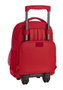 Safta Mochila Gde. C/Ruedas Compact Real Sport - Sac à dos grand avec roues compact, 32x45x21 cm, polyester 600D, rouge