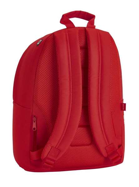 Safta Sac à dos pour ordinateur portable 14.1" Real Sportin 31 x 41 x 16 cm en polyester 600D, rouge
