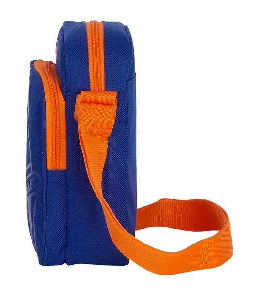 Safta - Bandoulière enfant Valencia Basket 16x22x6 cm, 600D Polyester, 3 ans+, Bleu et Orange Safta - Bandoulière enfant Valencia Basket 16x22x6 cm, 600D Polyester, 3 ans+, Bleu et Orange