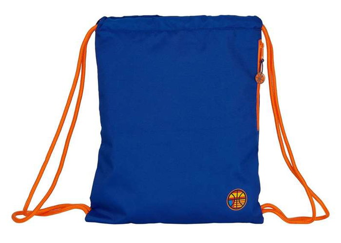 Safta Sac de sport Valencia Basket, dimensions 35 x 45 cm, polyester 600D, pour enfants et adultes