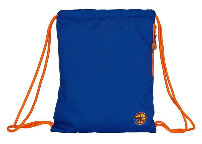 Safta Sac de sport Valencia Basket, dimensions 35 x 45 cm, polyester 600D, pour enfants et adultes