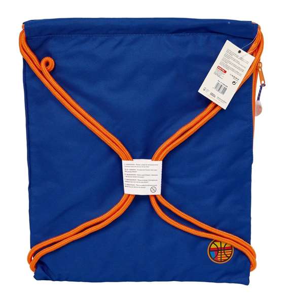 Safta Sac de sport Valencia Basket, dimensions 35 x 45 cm, polyester 600D, pour enfants et adultes