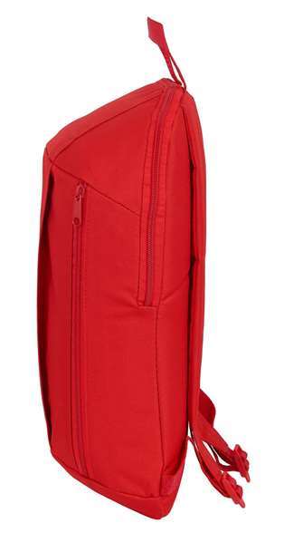 Safta - Mini sac à dos poche verticale rouge - Surtout - En polyester 600D - Pour enfant 3 ans Safta - Mini sac à dos poche verticale rouge - Surtout - En polyester 600D - Pour enfant 3 ans