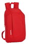 Safta - Mini sac à dos poche verticale rouge - Surtout - En polyester 600D - Pour enfant 3 ans