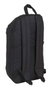 Safta Mini sac à dos à poche verticale noir - Modèles assortis - Sac à dos enfant 3 ans en polyester 600D