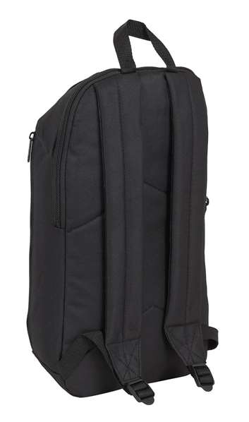 Safta Mini sac à dos à poche verticale noir - Modèles assortis - Sac à dos enfant 3 ans en polyester 600D Safta Mini sac à dos à poche verticale noir - Modèles assortis - Sac à dos enfant 3 ans en polyester 600D