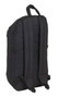 Safta Mini sac à dos à poche verticale noir - Modèles assortis - Sac à dos enfant 3 ans en polyester 600D