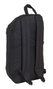 Safta Mini sac à dos à poche verticale noir - Modèles assortis - Sac à dos enfant 3 ans en polyester 600D