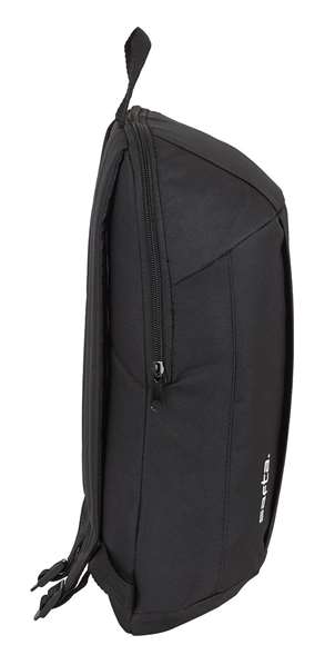 Safta Mini sac à dos à poche verticale noir - Modèles assortis - Sac à dos enfant 3 ans en polyester 600D Safta Mini sac à dos à poche verticale noir - Modèles assortis - Sac à dos enfant 3 ans en polyester 600D