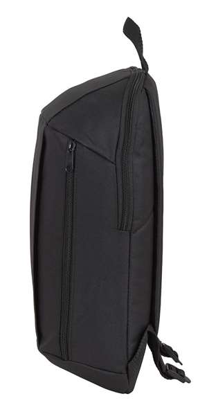 Safta Mini sac à dos à poche verticale noir - Modèles assortis - Sac à dos enfant 3 ans en polyester 600D Safta Mini sac à dos à poche verticale noir - Modèles assortis - Sac à dos enfant 3 ans en polyester 600D