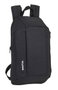 Safta Mini sac à dos à poche verticale noir - Modèles assortis - Sac à dos enfant 3 ans en polyester 600D