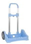 Safta - Carro Porta Evolution - Chariot de portage et rangement - Bleu clair - Réf. 278C - Pour enfants dès 3 ans