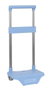 Safta Chariot porte-cartable bleu clair ouvert 22x17x67,5 cm