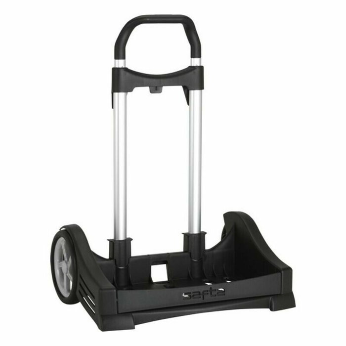 Safta Chariot Porte-sac à Dos Pliable Evolution Noir 85x40x28 cm