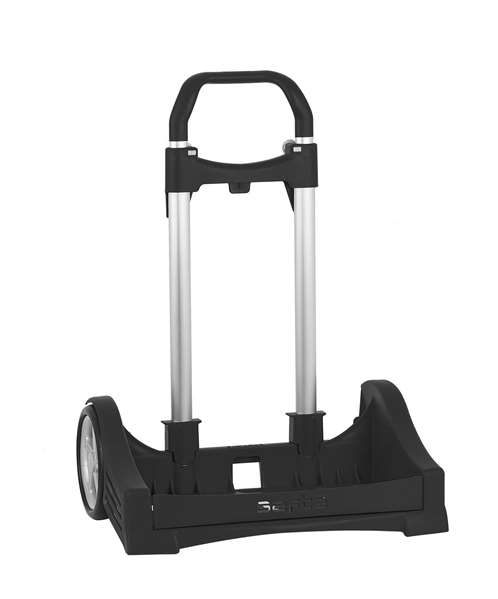 Safta Carro Portamochilas Plegable Evolution Noir - Chariot pliable pour cartable ou bagages 85 x 40 x 28 cm Safta Carro Portamochilas Plegable Evolution Noir - Chariot pliable pour cartable ou bagages 85 x 40 x 28 cm