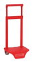 Safta - Chariot de crèche rouge, 54 * 18 * 16 cm - Jouet éducatif pour enfant de 3 ans