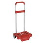 Safta Carro Portamochilas - Chariot à bagages pour enfants couleur rouge, dimensions 30 x 23 x 85 cm, modèle aléatoire