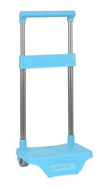 Safta Carro Porta.Pqño. 298C - Panier à linge roulant en tissu bleu clair pour enfant, à partir de 3 ans