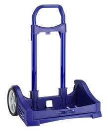 Safta Chariot Porte-sac à Dos Pliable Evolution Bleu Marine
