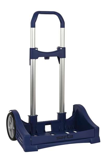 Safta Carro portamochilas plegable evolution marino - Chariot porte-bagages pliable, bleu marine, 85 x 40 x 28 cm Safta Carro portamochilas plegable evolution marino - Chariot porte-bagages pliable, bleu marine, 85 x 40 x 28 cm