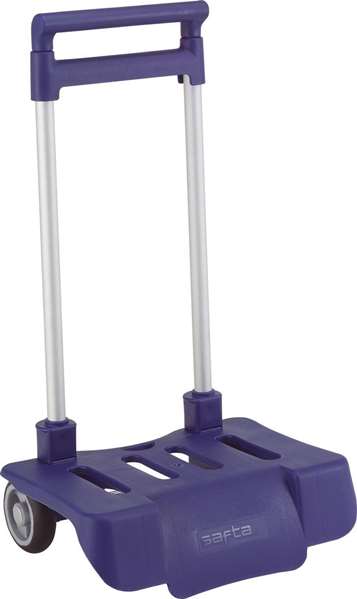 Safta Carro P 654Cp - Chariot porte-bagages pliant marine (navy blue) pour enfant 3 ans