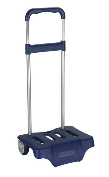 Safta Chariot porte-bagages bleu marine 30x23x85 cm - Modèles assortis Safta Chariot porte-bagages bleu marine 30x23x85 cm - Modèles assortis