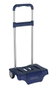 Safta Chariot porte-bagages bleu marine 30x23x85 cm - Modèles assortis