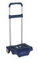 Safta Chariot porte-bagages bleu marine 30x23x85 cm - Modèles assortis