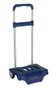 Safta Chariot porte-bagages bleu marine 30x23x85 cm - Modèles assortis