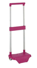 Safta Chariot Porte-sac Magenta Abierto