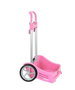 Safta Carro Portamochilas Plegable Evolut, Chariot à bagages pliable et évolutif, 85x40x28 cm, Rose clair